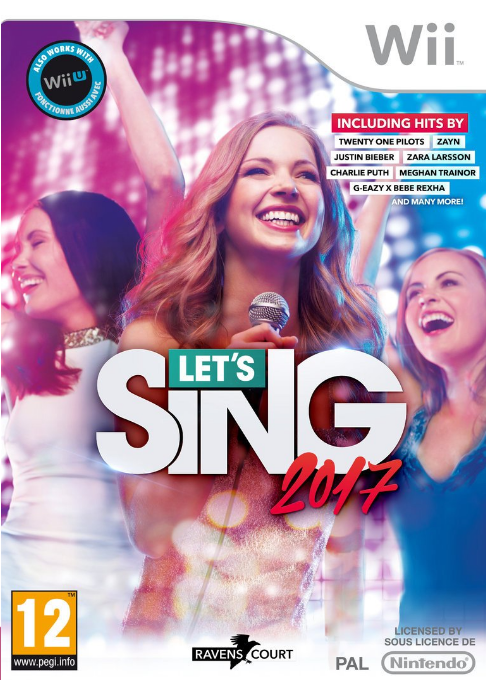 Let's Sing 2017 box art