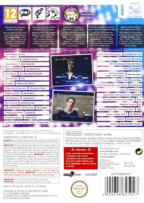 Let's Sing 2017 — box-2D-back (UK)