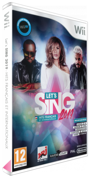 Let's Sing 2019 : Hits Francais et Internationaux — box-3D (FR)