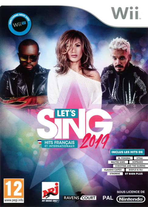 Let's Sing 2019 : Hits Francais et Internationaux box art