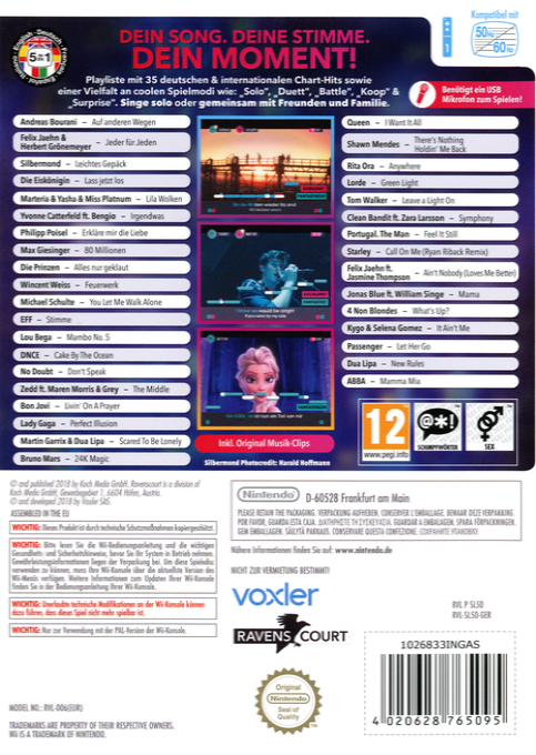 Let's Sing 2019 : Mit Deutschen Hits — box-2D-back (DE)