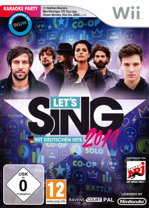 Let's Sing 2019 : Mit Deutschen Hits box art