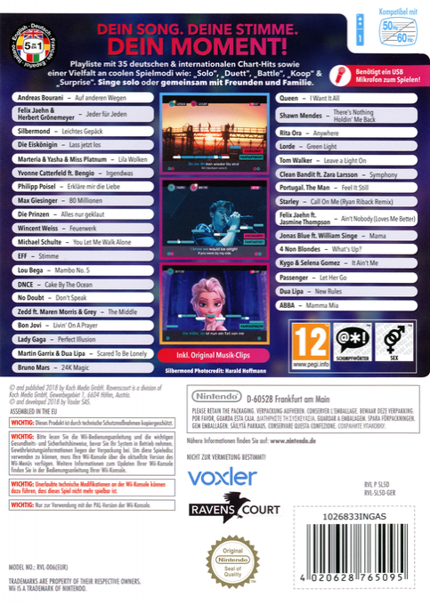 Let's Sing 2019 : Mit Deutschen Hits — box-2D-back (EU)