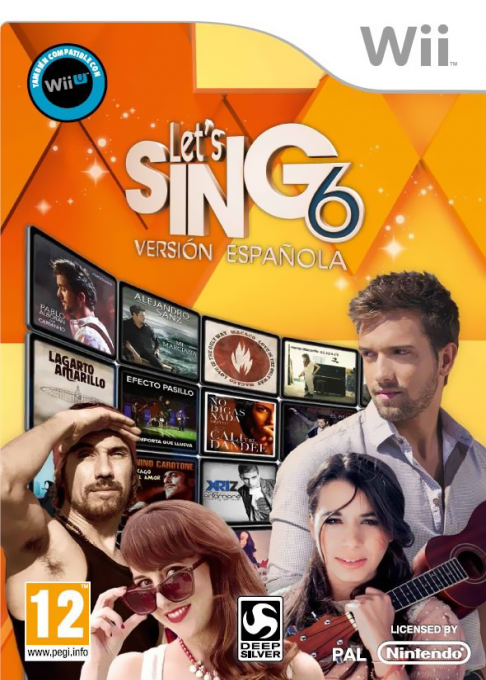 Let's Sing 6 - Version Espanola box art