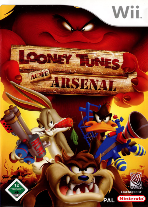 Looney Tunes - Acme Arsenal — box-2D (DE)