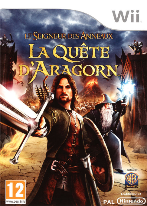 Seigneur Des Anneaux - La Quête D'aragorn, Le — box-2D (FR)