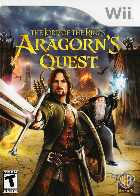 Seigneur Des Anneaux - La Quête D'aragorn, Le box art