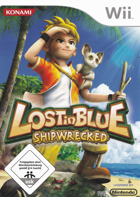 Lost In Blue - Shipwrecked — box-2D (SP)