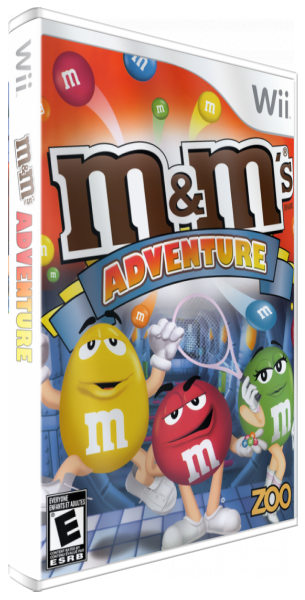 M&M's Adventure — box-3D (US)