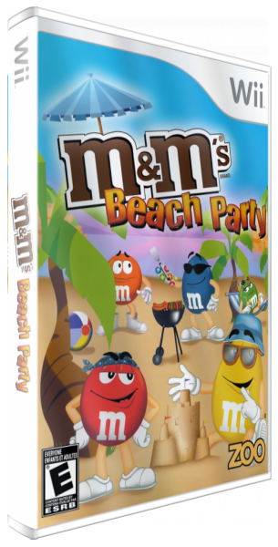 M And M's - Beach Party — box-3D (US)