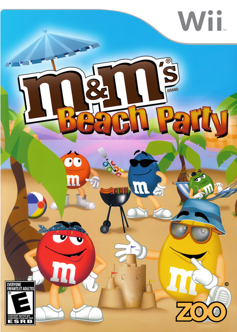 M And M's - Beach Party box art