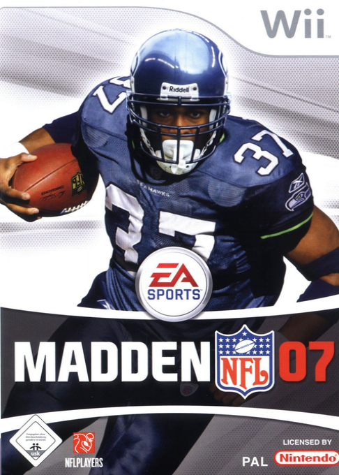 Madden NFL 07 — box-2D (DE)