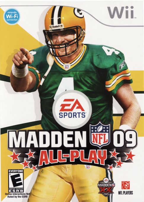 Madden Nfl 09 All-play box art