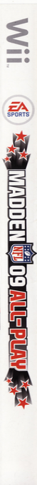 Madden Nfl 09 All-play — box-2D-side (US)