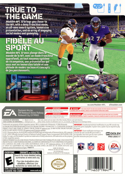 Madden Nfl 12 — box-2D-back (US)