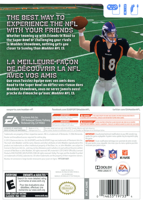 Madden Nfl 13 — box-2D-back (US)