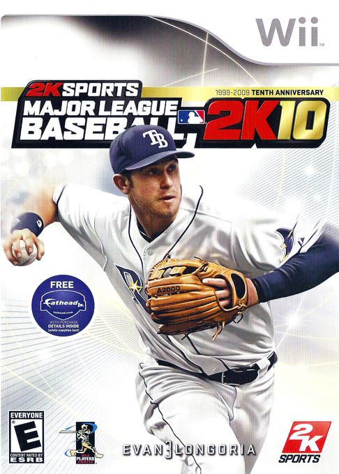 Major League Baseball 2k10 box art