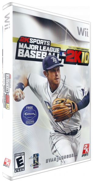 Major League Baseball 2k10 — box-3D (US)