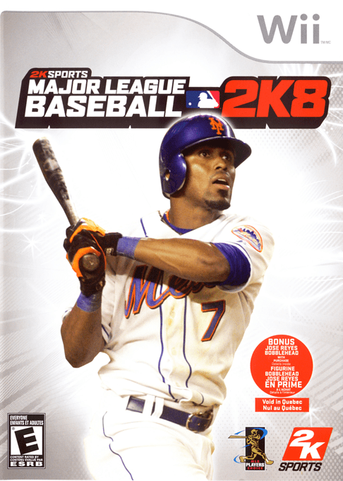 Major League Baseball 2k8 box art