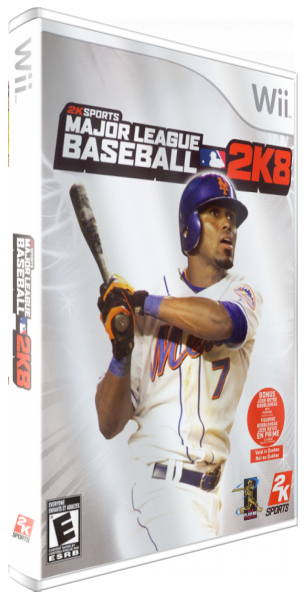 Major League Baseball 2k8 — box-3D (US)
