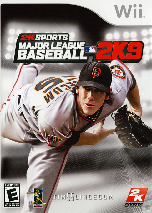Major League Baseball 2k9 box art