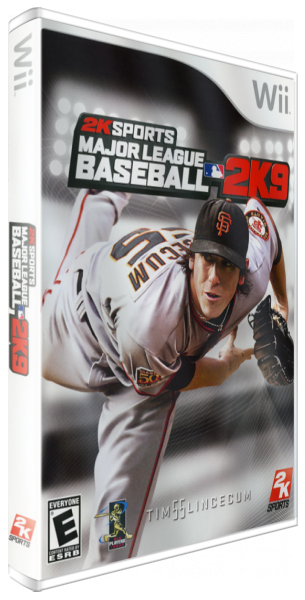 Major League Baseball 2k9 — box-3D (US)