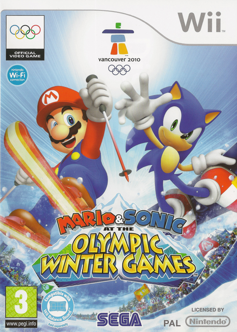 Mario And Sonic Aux Jeux Olympiques D'hiver — box-2D (EU)