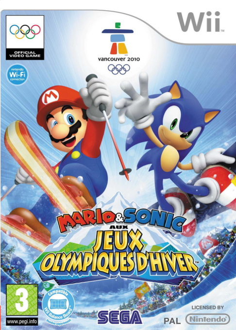 Mario And Sonic Aux Jeux Olympiques D'hiver — box-2D (FR)