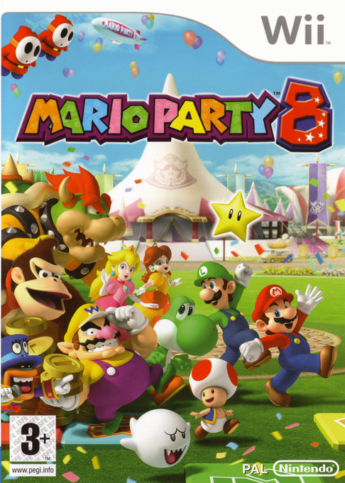 Mario Party 8 — box-2D (IT)