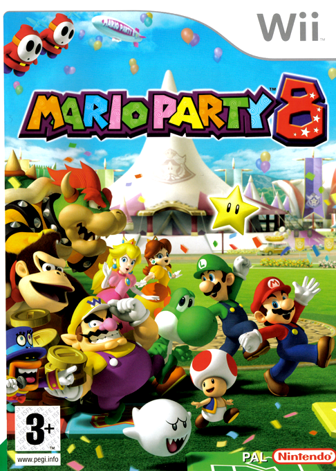 Mario Party 8 — box-2D (DK)