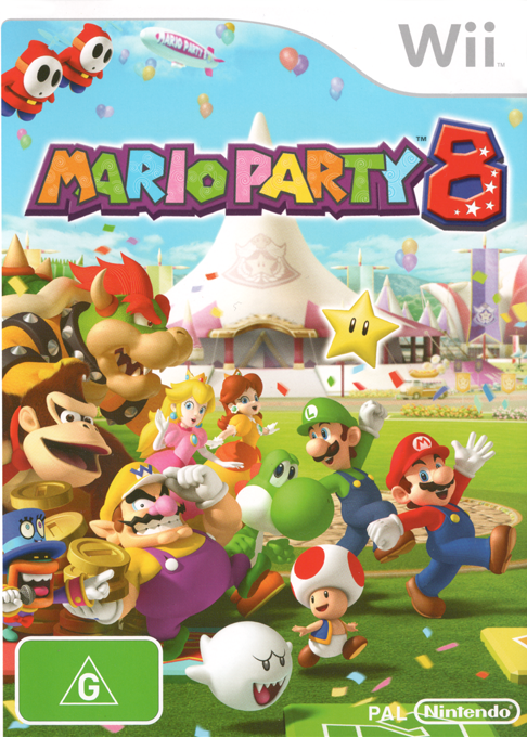 Mario Party 8 — box-2D (AU)