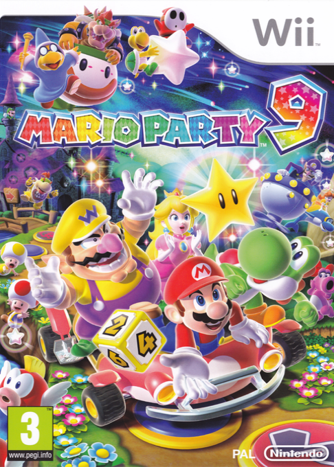 Mario Party 9 — box-2D (EU)