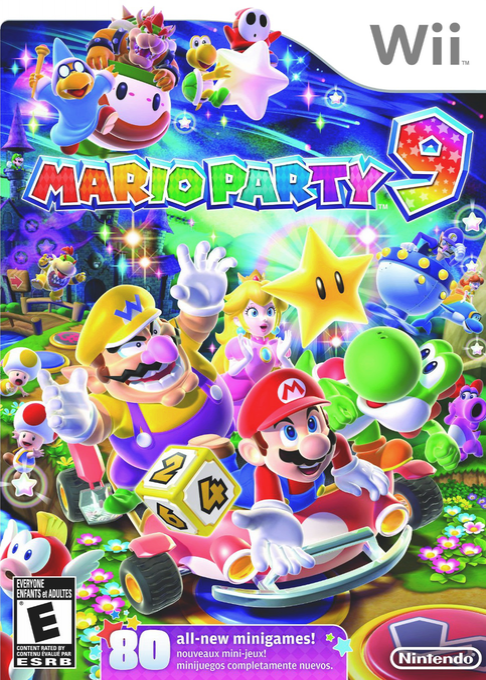 Mario Party 9 box art