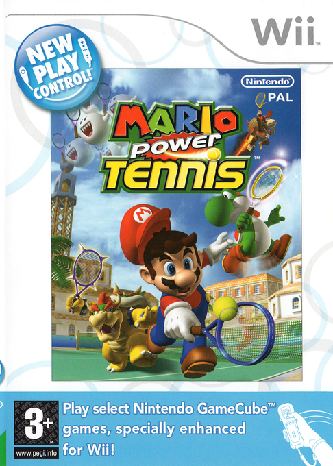 Mario Power Tennis — box-2D (EU)