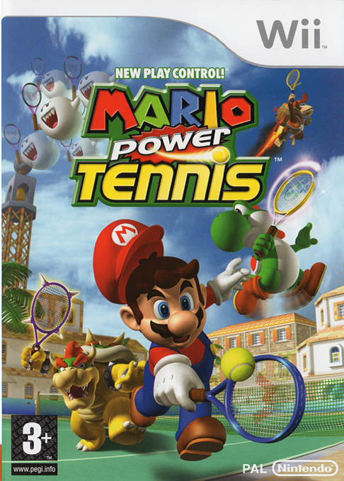 Mario Power Tennis — box-2D (FR)