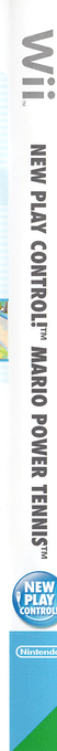 Mario Power Tennis — box-2D-side (EU)