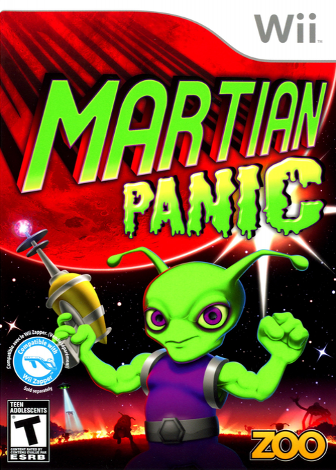 Martian Panic box art