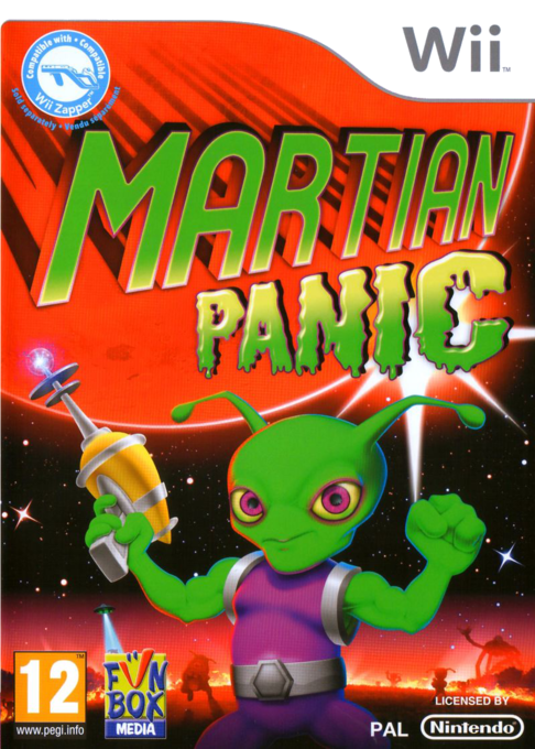 Martian Panic — box-2D (UK)