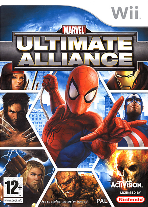 Marvel Ultimate Alliance — box-2D (FR)