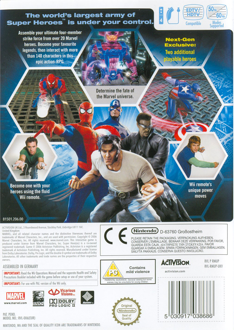 Marvel Ultimate Alliance — box-2D-back (EU)