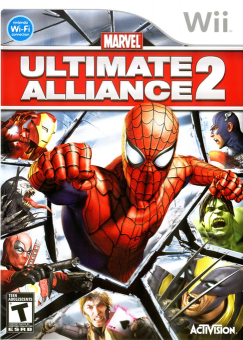 Marvel Ultimate Alliance 2 box art