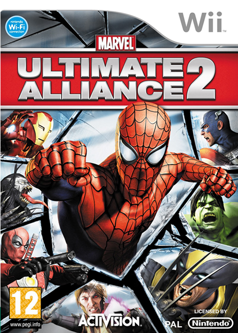 Marvel Ultimate Alliance 2 — box-2D (EU)