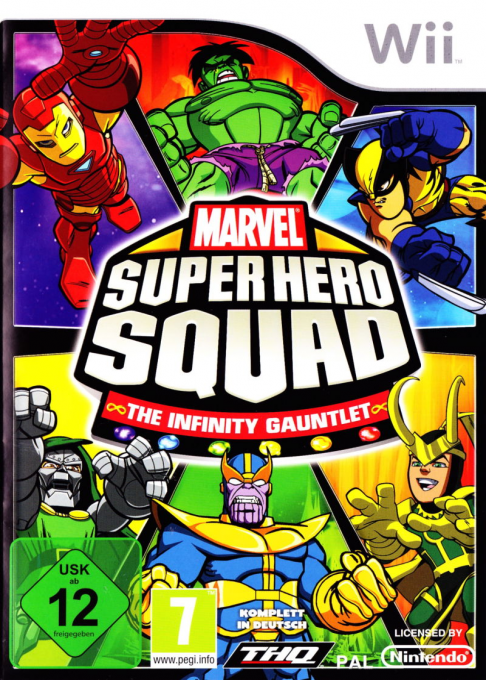 Marvel Super Hero Squad - Le Gant De L'infini — box-2D (DE)