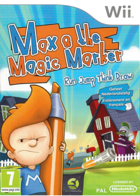 Max And The Magic Marker — box-2D (FR)
