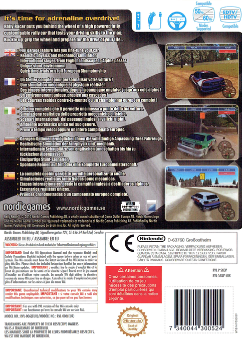Rally Racer — box-2D-back (EU)