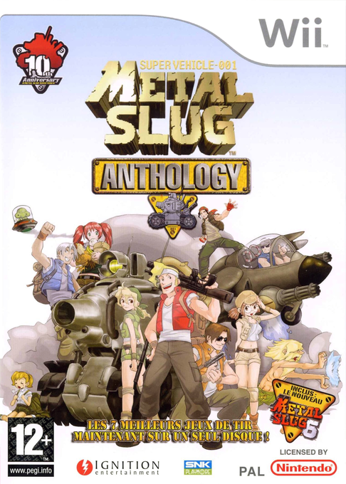 Metal Slug Anthology — box-2D (FR)