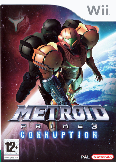 Metroid Prime 3 - Corruption — box-2D (EU)