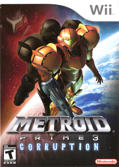 Metroid Prime 3 - Corruption box art