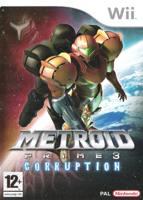 Metroid Prime 3 - Corruption — box-2D (SP)