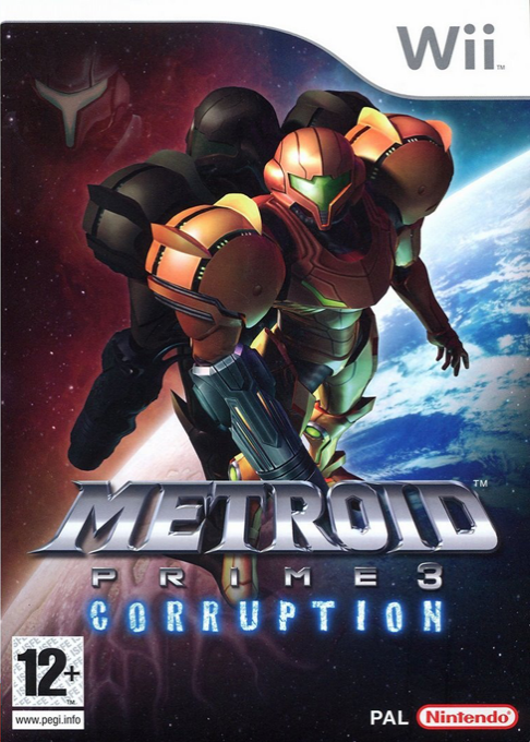 Metroid Prime 3 - Corruption — box-2D (FR)